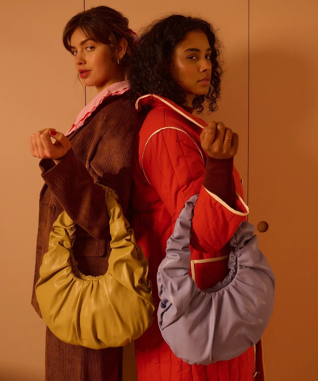 The Sticky Sis Club - IL SOLE croissant hand bag • periwinkle lilac - Handtasche - ROSA ECK Concept Store