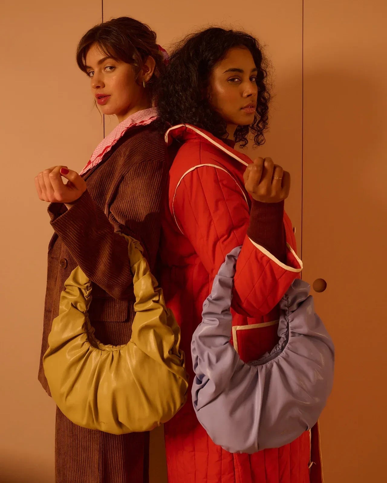 The Sticky Sis Club - IL SOLE croissant hand bag • periwinkle lilac - Handtasche - ROSA ECK Concept Store