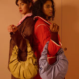 The Sticky Sis Club - IL SOLE croissant hand bag • sunkissed gold - Handtasche - ROSA ECK Concept Store