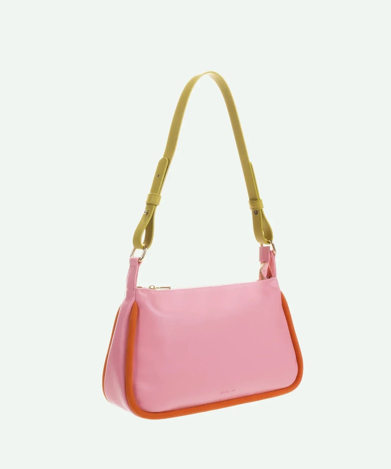 The Sticky Sis Club - IL SOLE Handtasche • dolce pink + arancia orange - Handtasche - ROSA ECK Concept Store