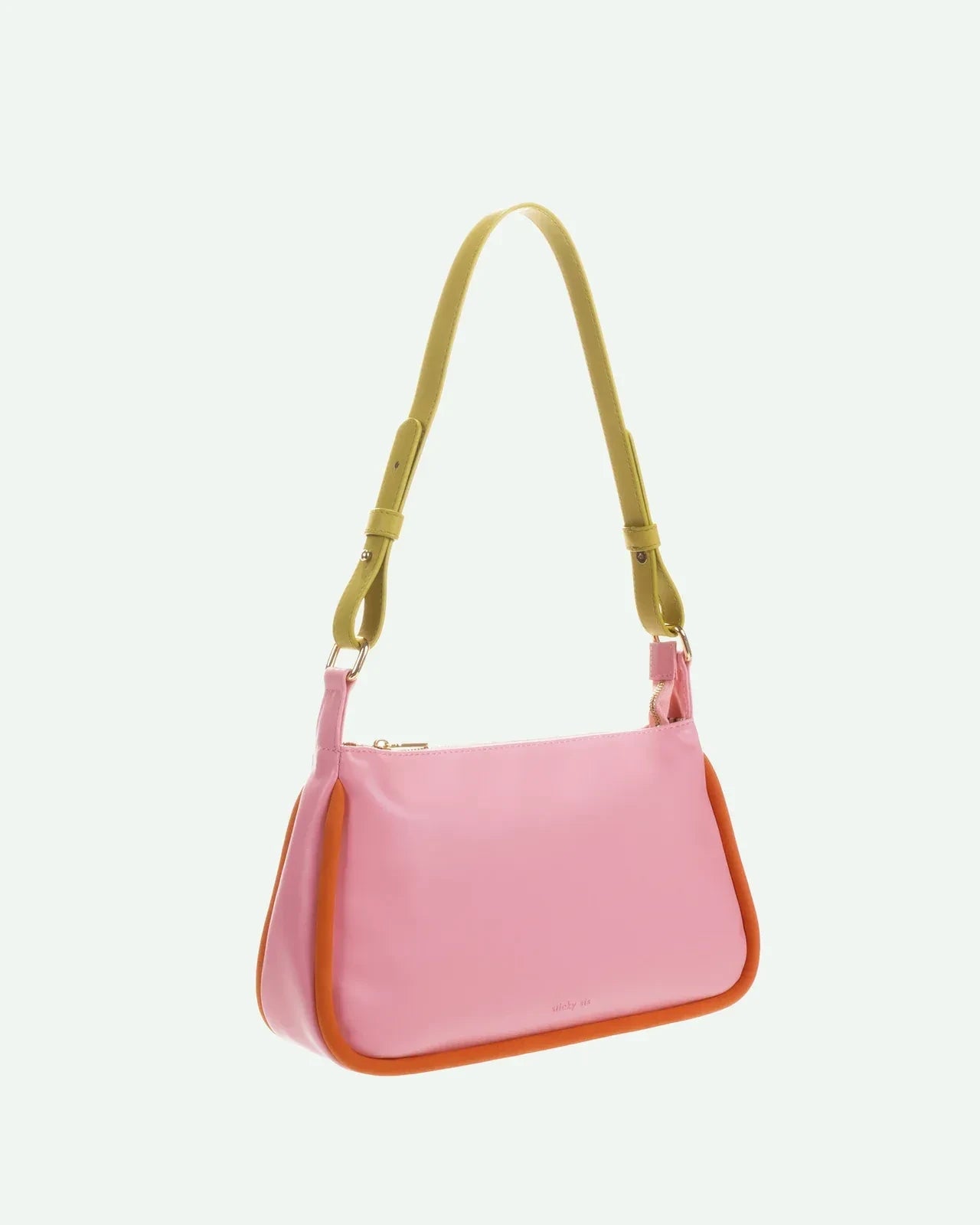 The Sticky Sis Club - IL SOLE Handtasche • dolce pink + arancia orange - Handtasche - ROSA ECK Concept Store