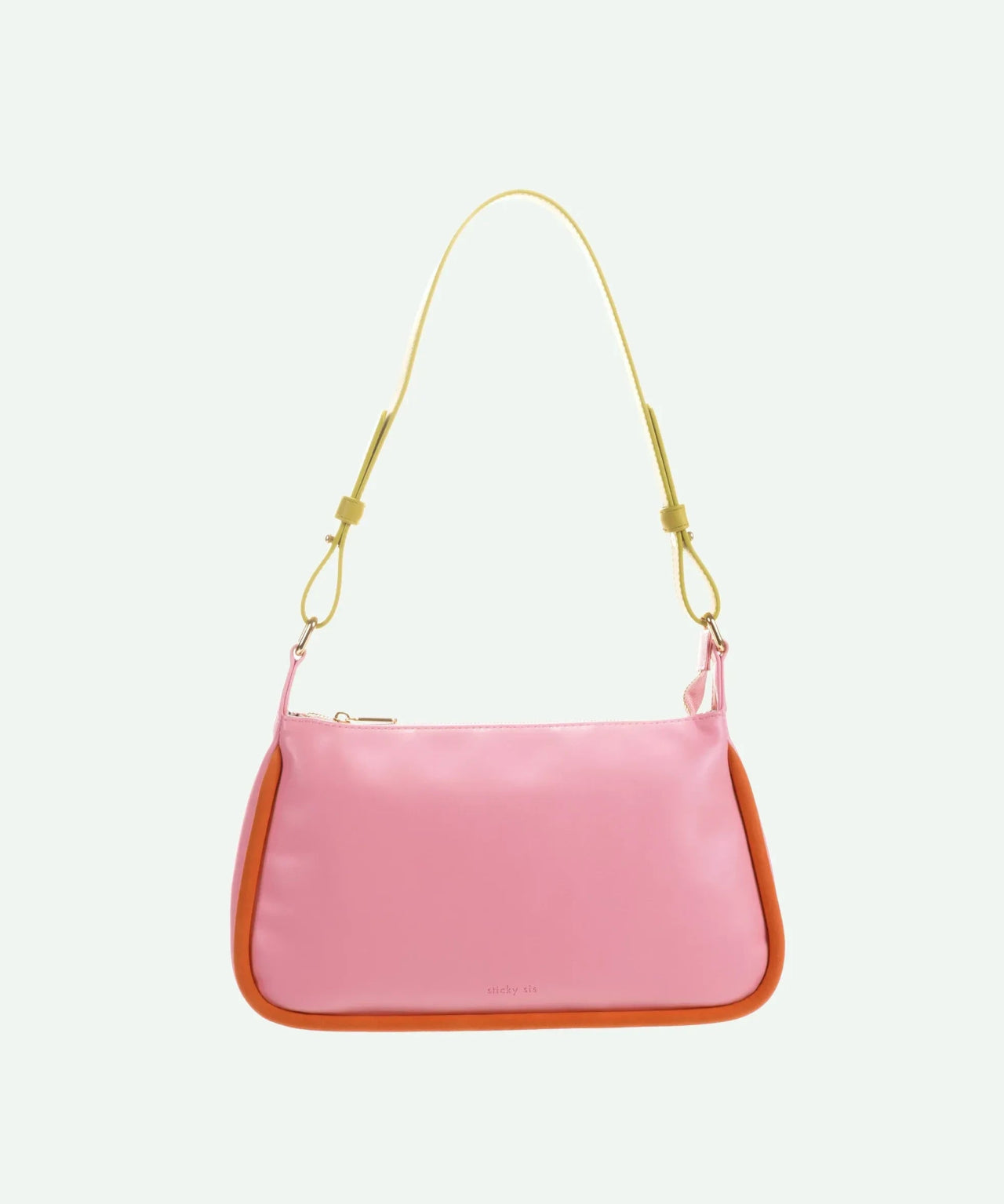 The Sticky Sis Club - IL SOLE Handtasche • dolce pink + arancia orange - Handtasche - ROSA ECK Concept Store