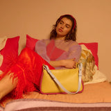 The Sticky Sis Club - IL SOLE Handtasche • lemon leaf + positano purple - Handtasche - ROSA ECK Concept Store
