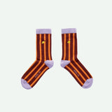 The Sticky Sis Club - IL SOLE Socken • stripes arancia orange (39–41) - Socken - ROSA ECK Concept Store