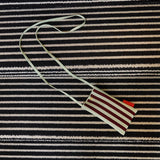 The Sticky Sis Club - KNITTED STRIPES Handytasche • mist + fig - Handytasche - ROSA ECK Concept Store