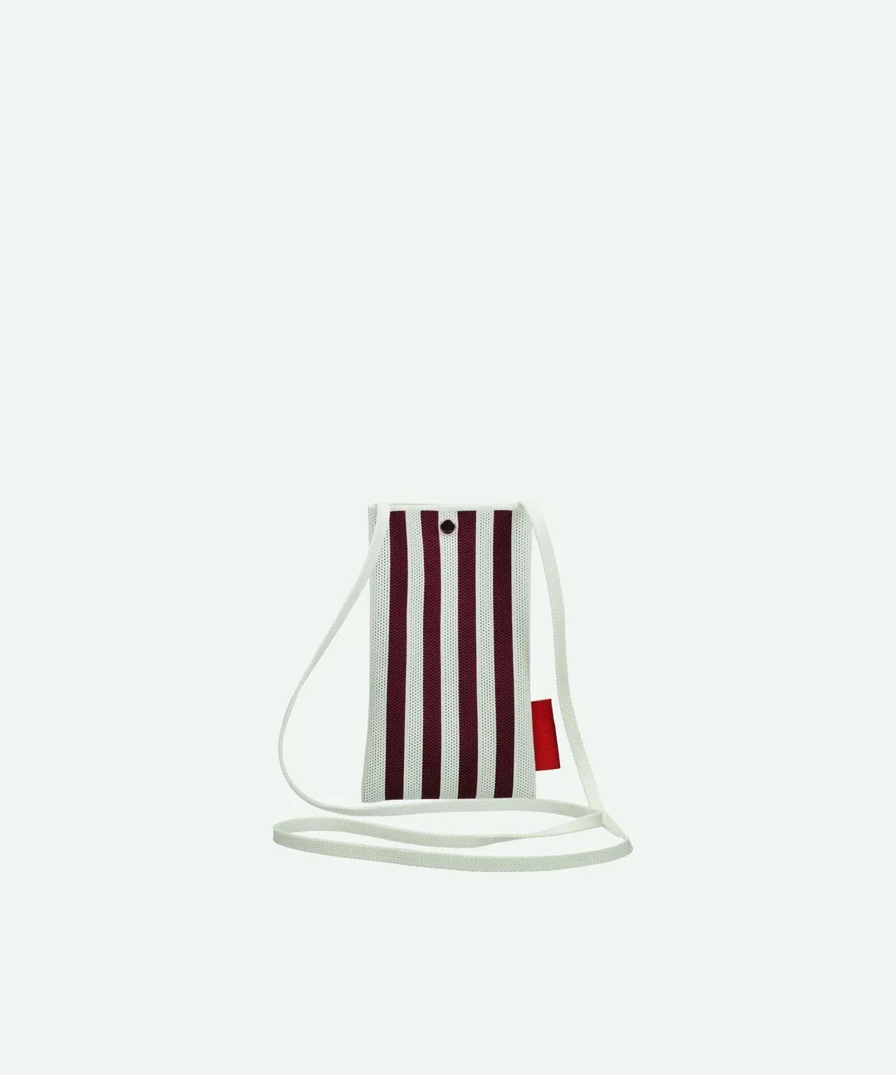 The Sticky Sis Club - KNITTED STRIPES Handytasche • mist + fig - Handytasche - ROSA ECK Concept Store