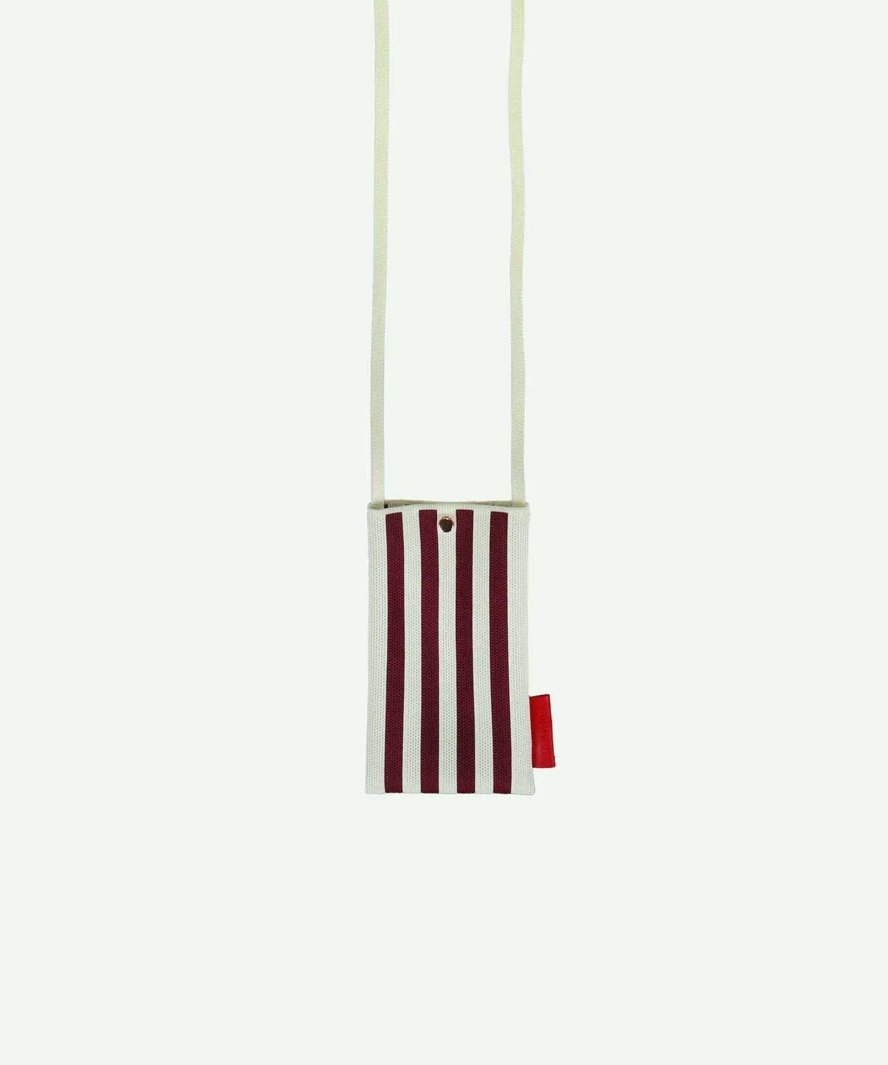 The Sticky Sis Club - KNITTED STRIPES Handytasche • mist + fig - Handytasche - ROSA ECK Concept Store