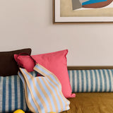 The Sticky Sis Club - KNITTED STRIPES Shopper • marzipan + sky - Tasche - ROSA ECK Concept Store