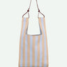 The Sticky Sis Club - KNITTED STRIPES Shopper • marzipan + sky - Tasche - ROSA ECK Concept Store