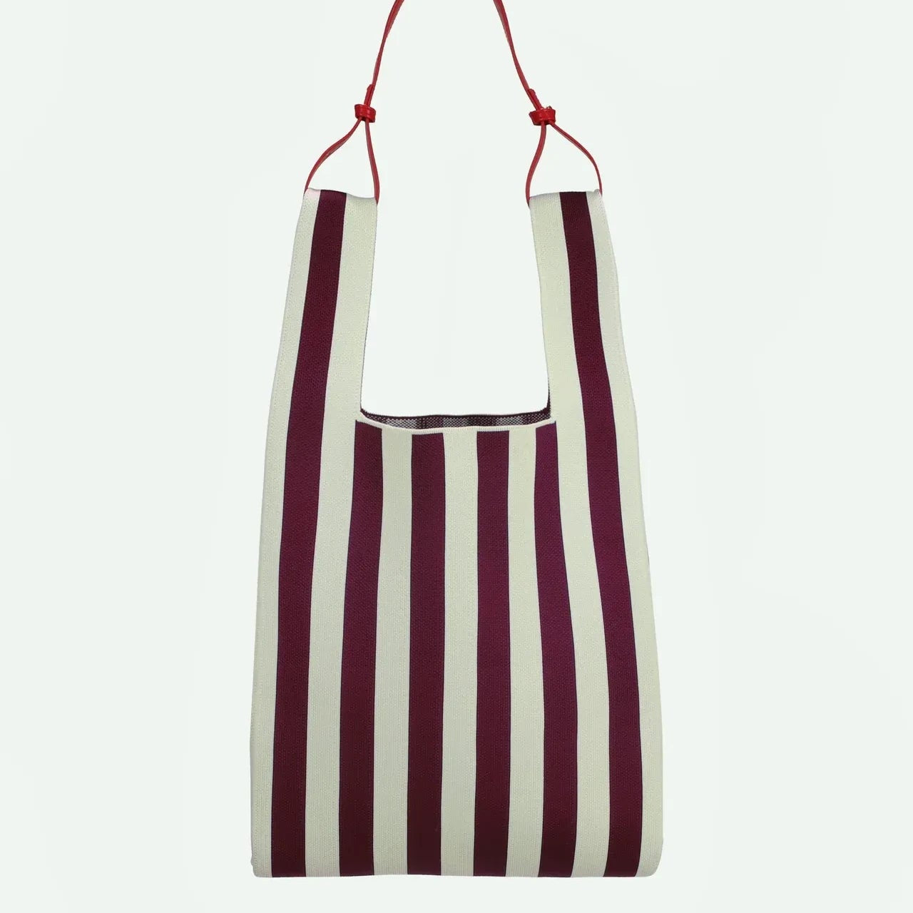 The Sticky Sis Club - KNITTED STRIPES Shopper • mist + fig - Tasche - ROSA ECK Concept Store