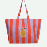 LEMON TREE Tragetasche • campfire orange + dewy lilac