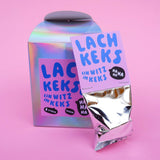 tinyday - LACHKEKS Ein Witz im Keks (Box mit 8 Stück) - Snack - ROSA ECK - , ,