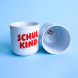 tinyday - SCHULKIND Becher • Rot - Kaffee - und Teetasse - ROSA ECK Concept Store