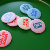 tinyday - SCHULKIND Button • Blau - Button - ROSA ECK Concept Store