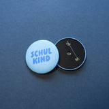 tinyday - SCHULKIND Button • Blau - Button - ROSA ECK Concept Store