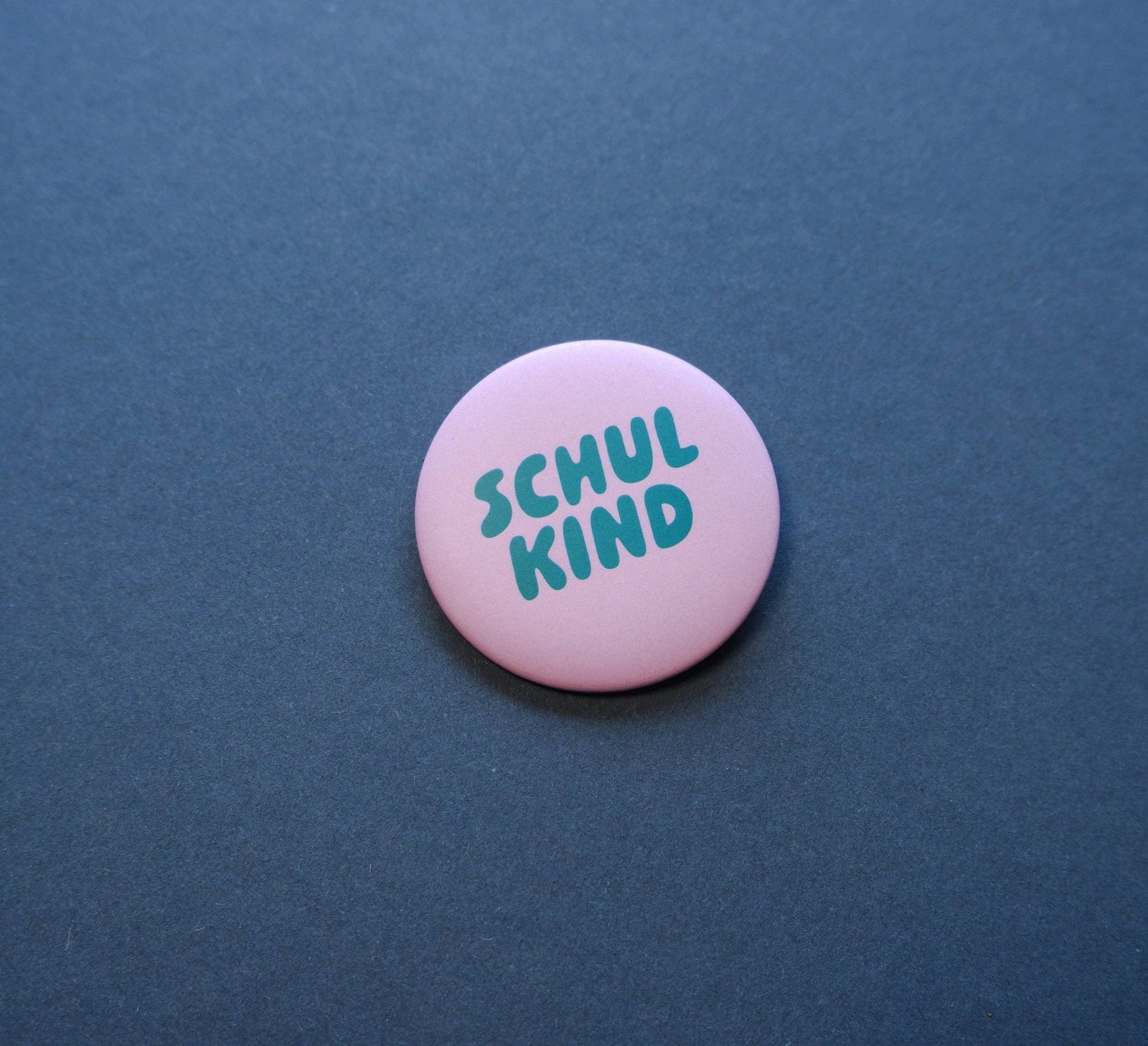 tinyday - SCHULKIND Button • Flieder - ROSA ECK