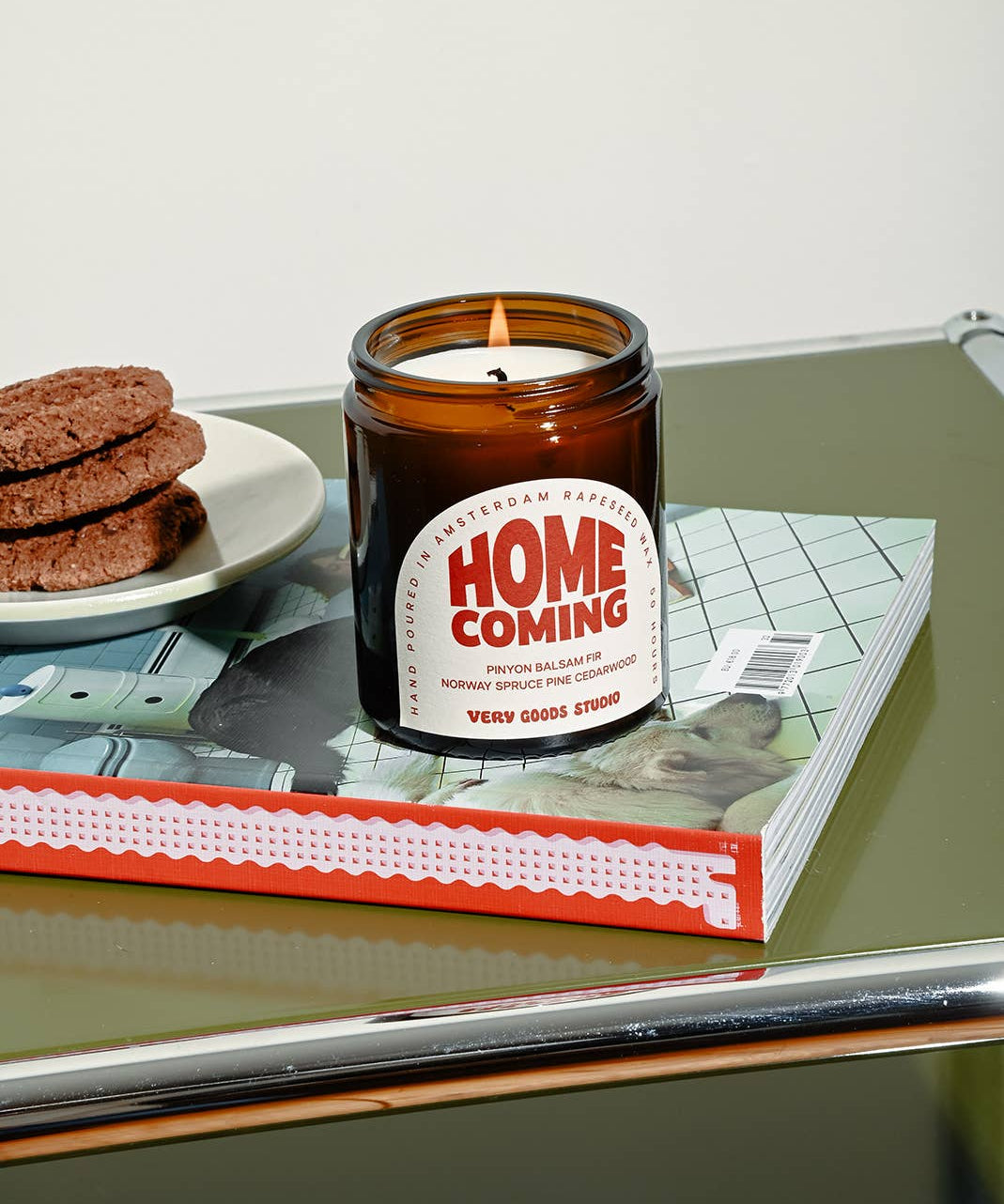 Very Goods Studio - HOME COMING Große Duftkerze im Glas (170 ml) - Kerze - ROSA ECK Concept Store