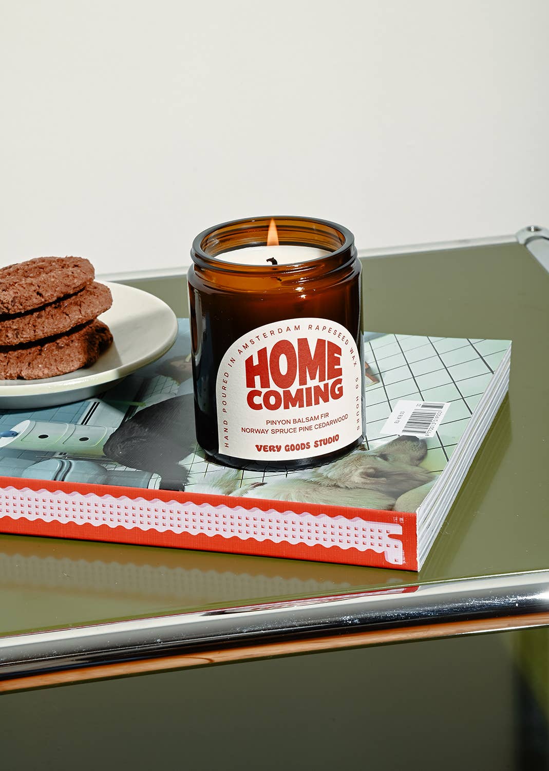 Very Goods Studio - HOME COMING Große Duftkerze im Glas (170 ml) - Kerze - ROSA ECK Concept Store