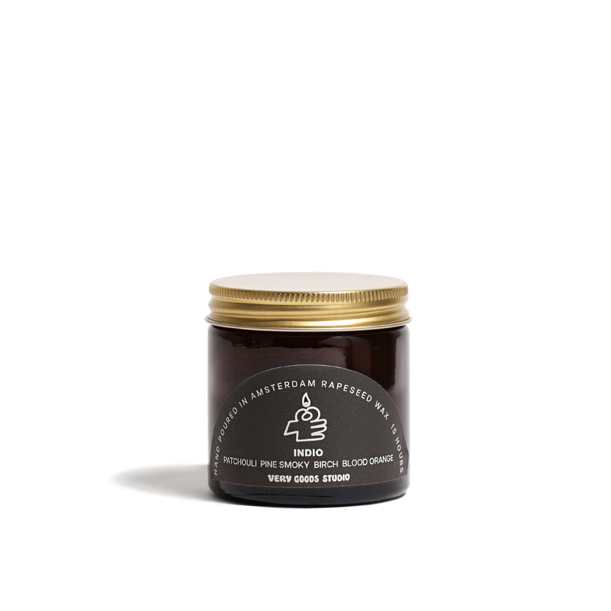 Very Goods Studio - INDIO Duftkerze im Glas (60 ml) - Kerze - ROSA ECK Concept Store