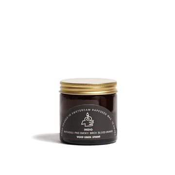 Very Goods Studio - INDIO Duftkerze im Glas (60 ml) - Kerze - ROSA ECK Concept Store