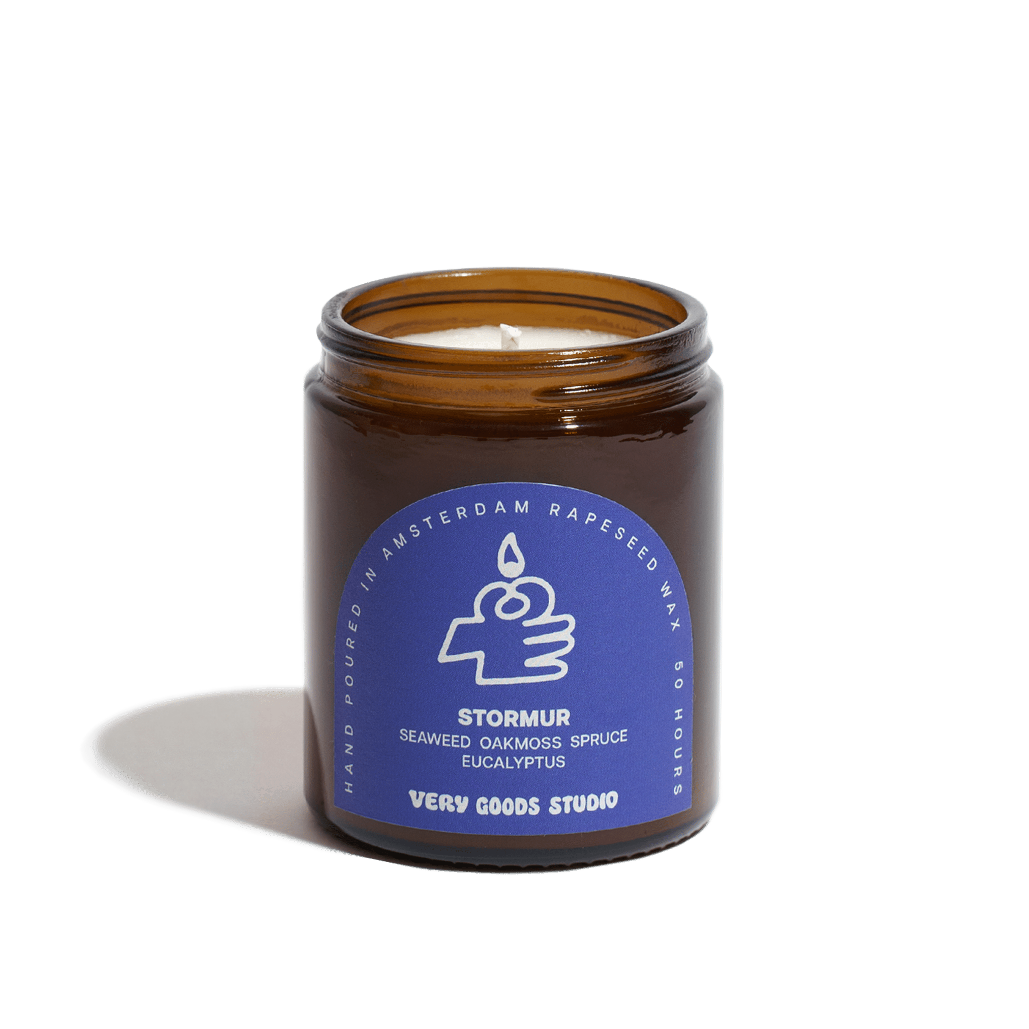 Very Goods Studio - STORMUR Große Duftkerze im Glas (170 ml) - Kerze - ROSA ECK Concept Store