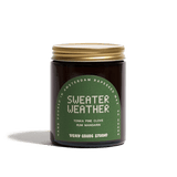 Very Goods Studio - SWEATER WEATHER Große Duftkerze im Glas (170 ml) - Kerze - ROSA ECK Concept Store