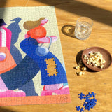 Wonderpieces - FOLLOWER*INNEN Puzzle | Jill Senft - ROSA ECK - , ,