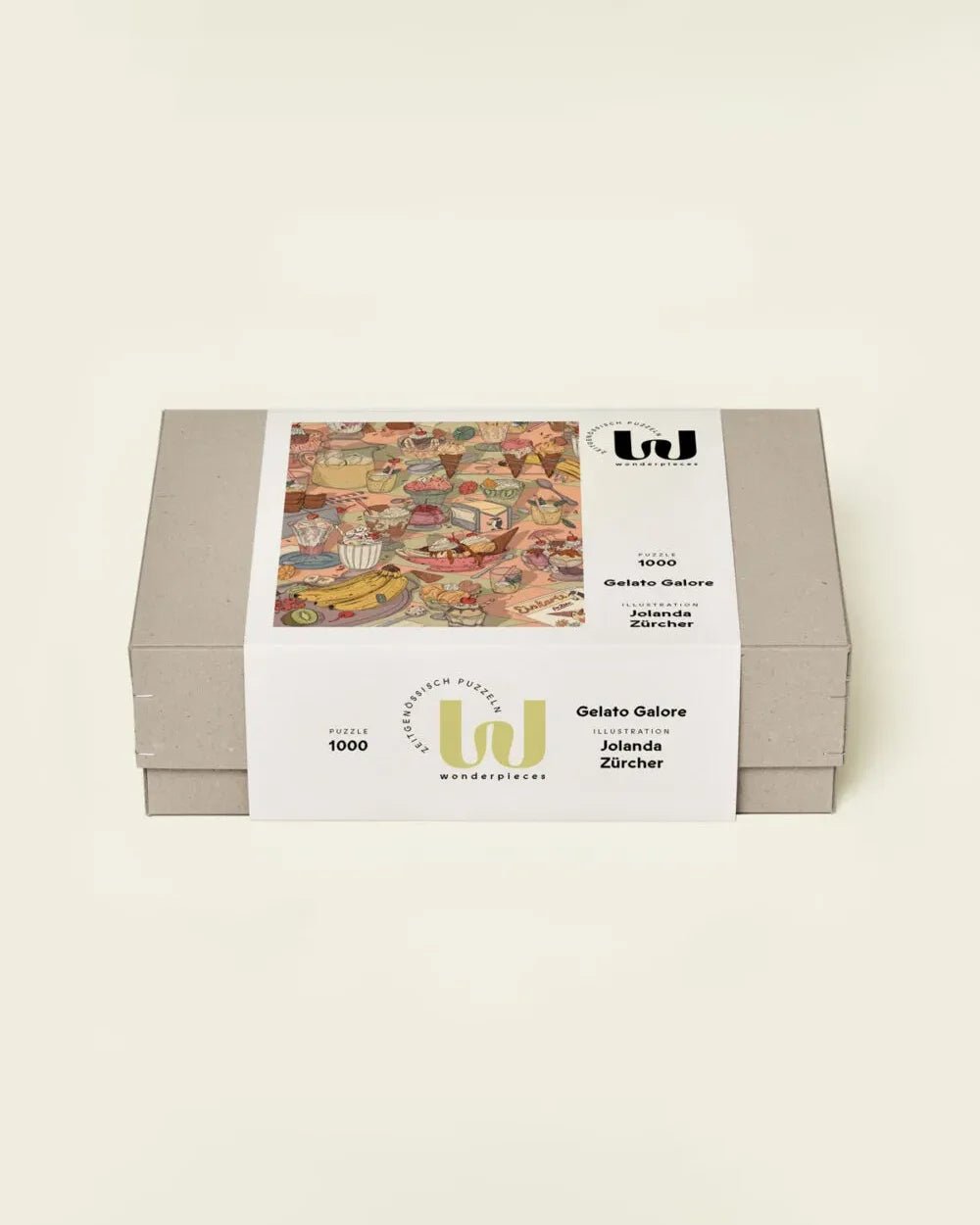 Wonderpieces - GELATO GALORE Puzzle (1000 Teile) - Puzzle - ROSA ECK Concept Store