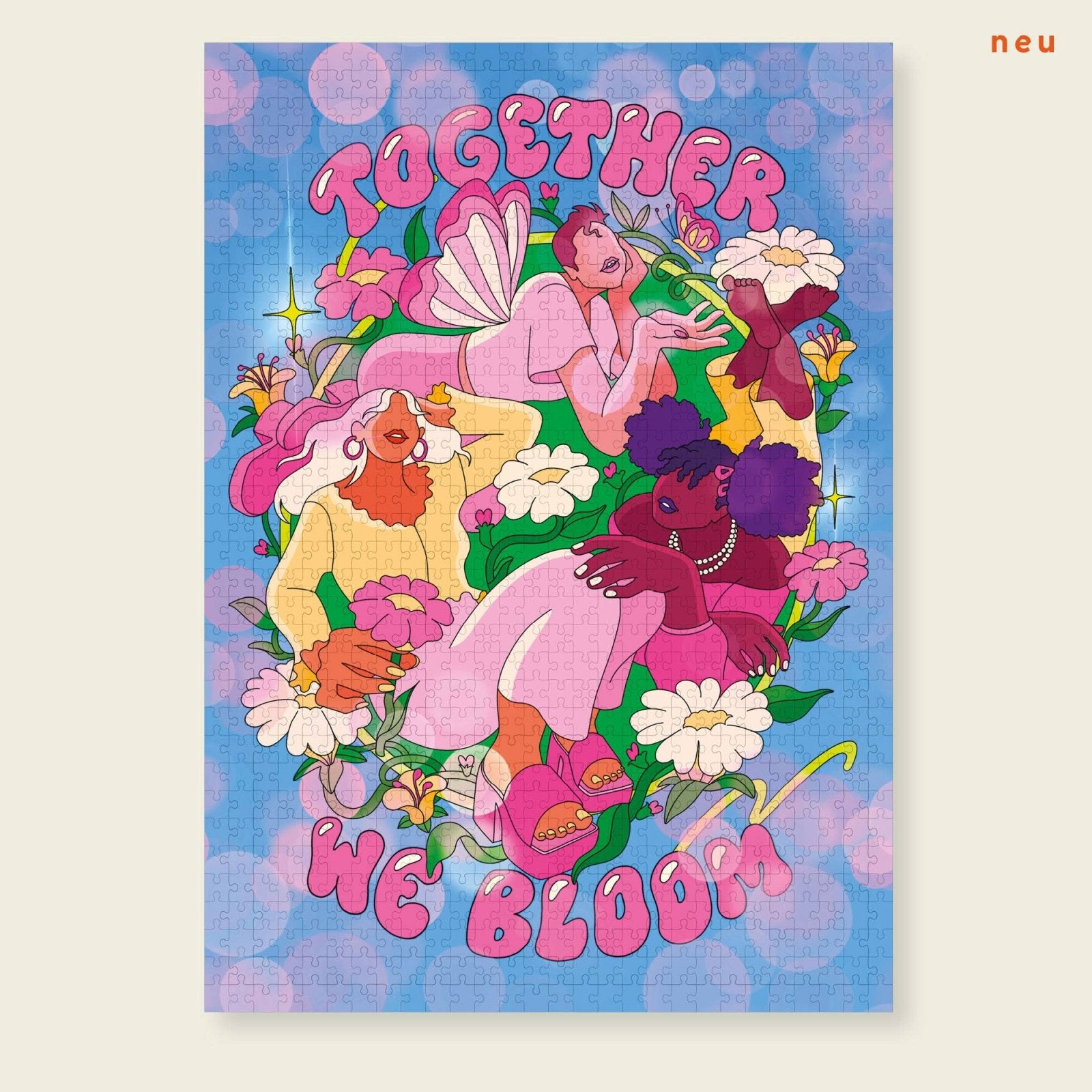 Wonderpieces - TOGETHER WE BLOOM Puzzle (1000 Teile) - Puzzle - ROSA ECK Concept Store