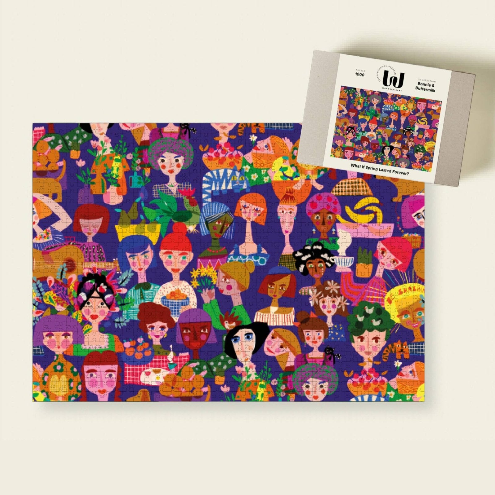 Wonderpieces - WHAT IF SPRING LASTED FOREVER Puzzle (1000 Teile) - Puzzle - ROSA ECK Concept Store