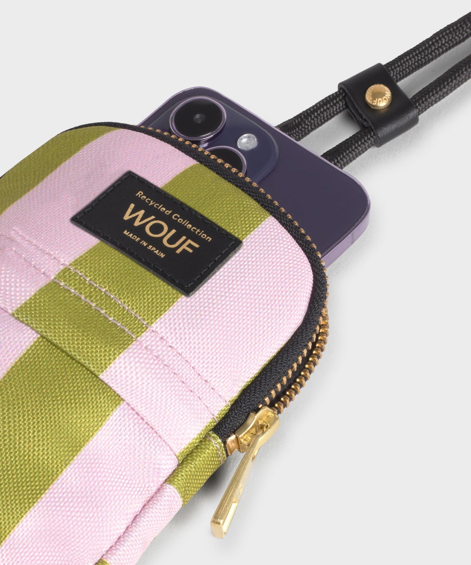 WOUF - CABANA Crossbody Handytasche - Tasche - ROSA ECK - Crossbody Phone Bag, ,