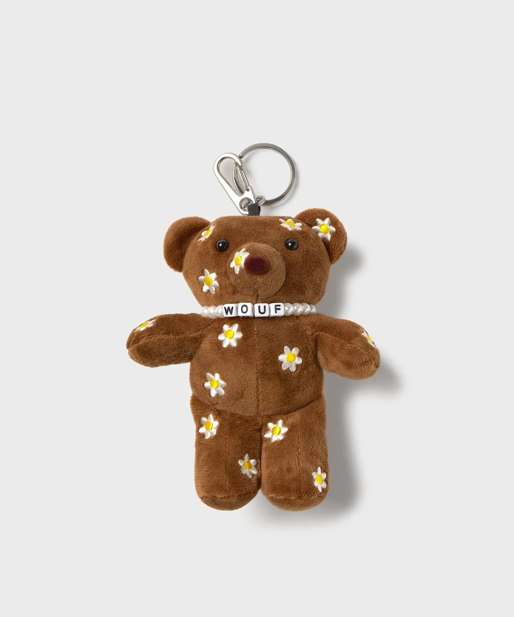 WOUF - Charm Teddy - Anhänger • Choco Bear - ROSA ECK