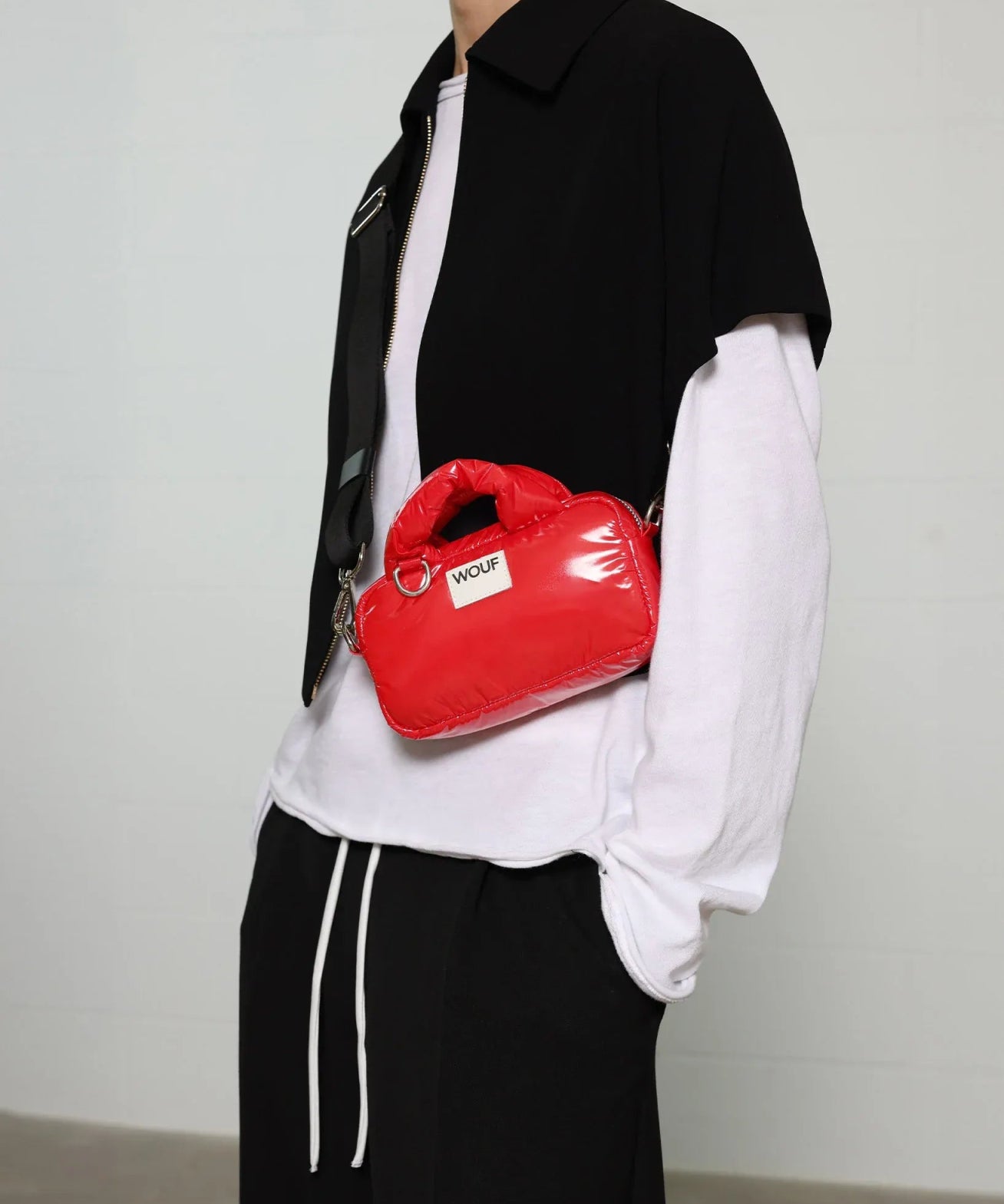 WOUF - CHERRY Mini Bag - Handtasche - ROSA ECK