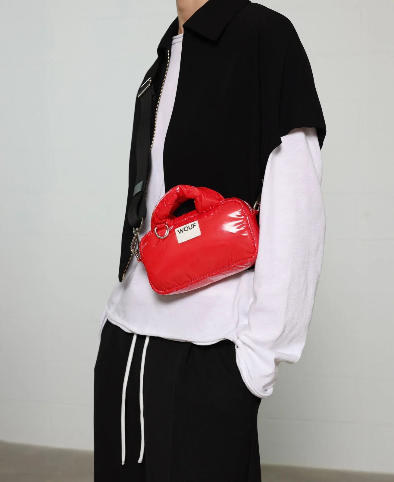 WOUF - CHERRY Mini Bag - Handtasche - ROSA ECK