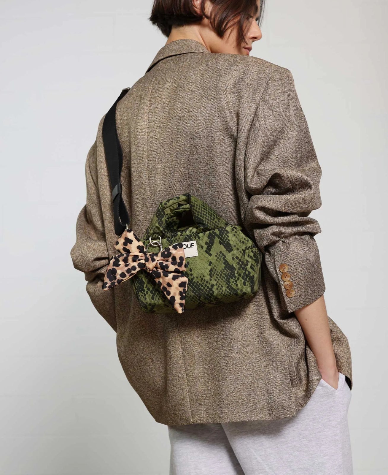 WOUF - FELINE BOW Schleifen - Anhänger - Anhänger - ROSA ECK