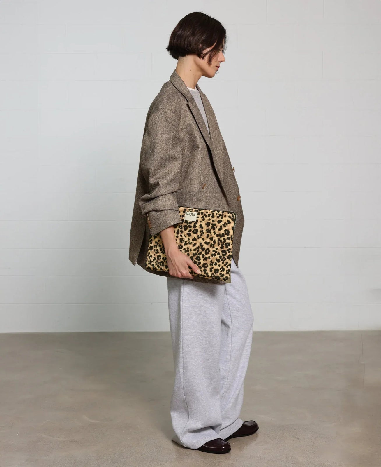 WOUF - FELINE Laptophülle (13–14″) - Laptoptasche - ROSA ECK