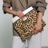 WOUF - FELINE Laptophülle (13–14″) - Laptoptasche - ROSA ECK