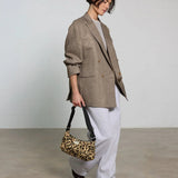 WOUF - FELINE Schultertasche - Schultertasche - ROSA ECK