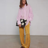 WOUF - NIGHT DAISY Laptophülle - ROSA ECK