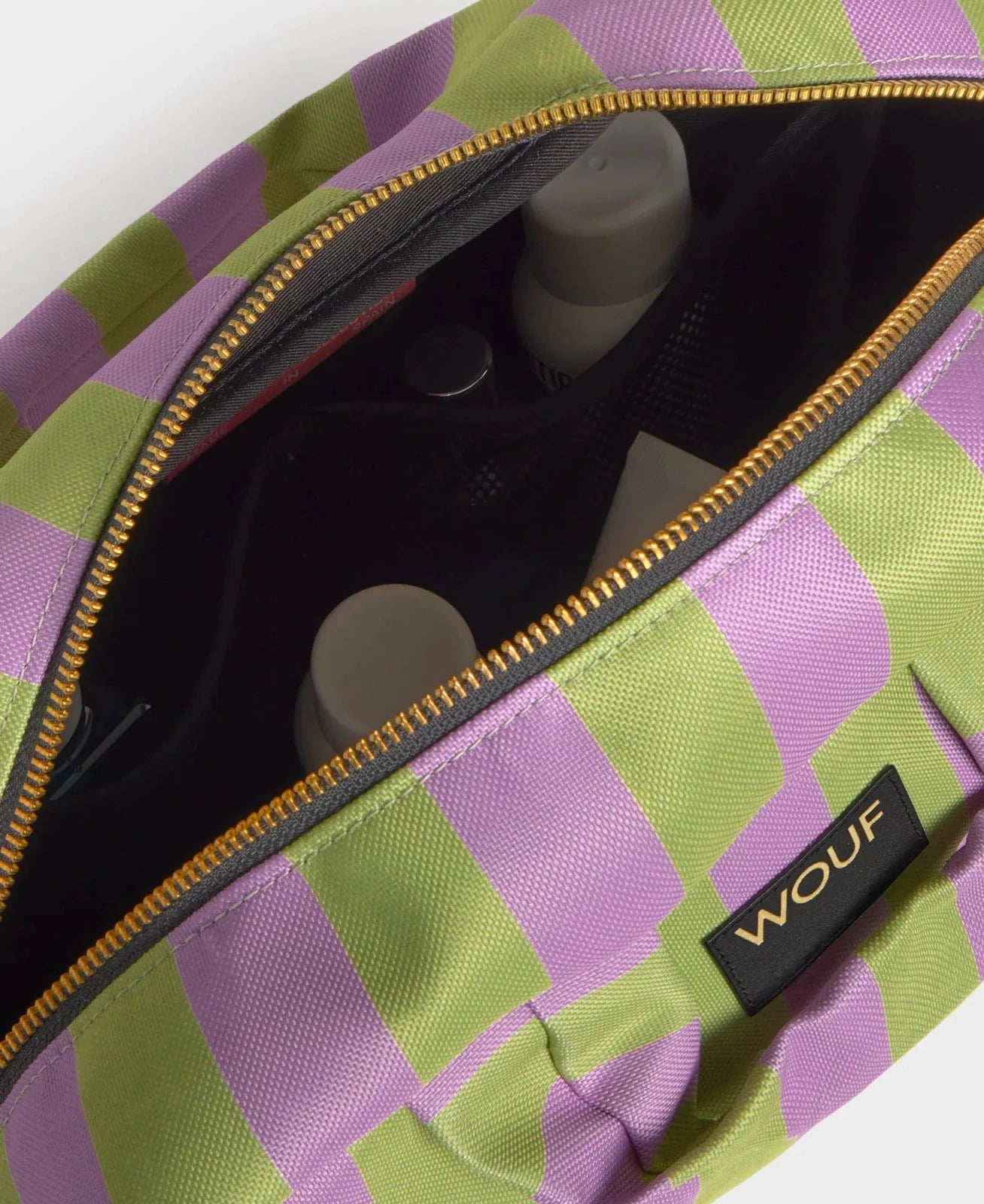 WOUF - RIVIERA Großer Kulturbeutel - ROSA ECK