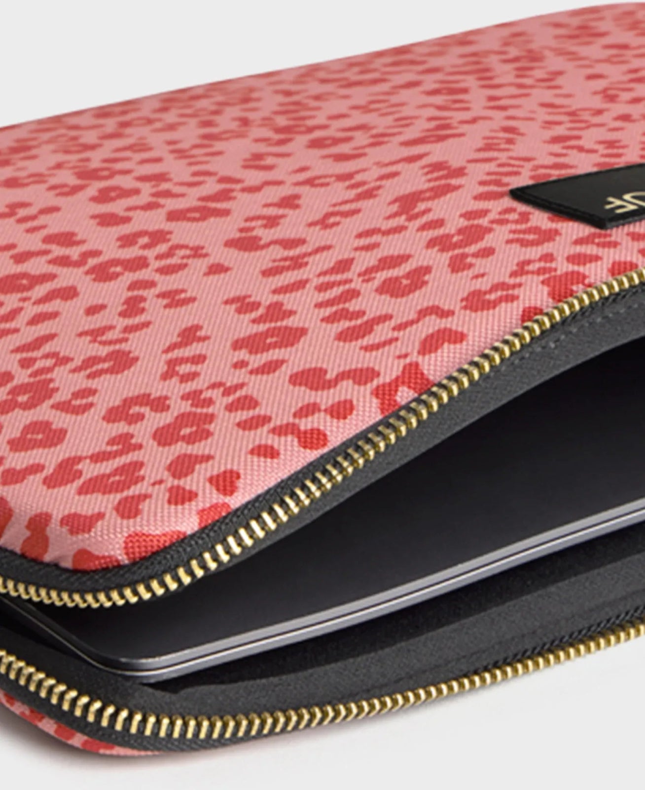 WOUF - ROAR Laptophülle - Laptoptasche - ROSA ECK