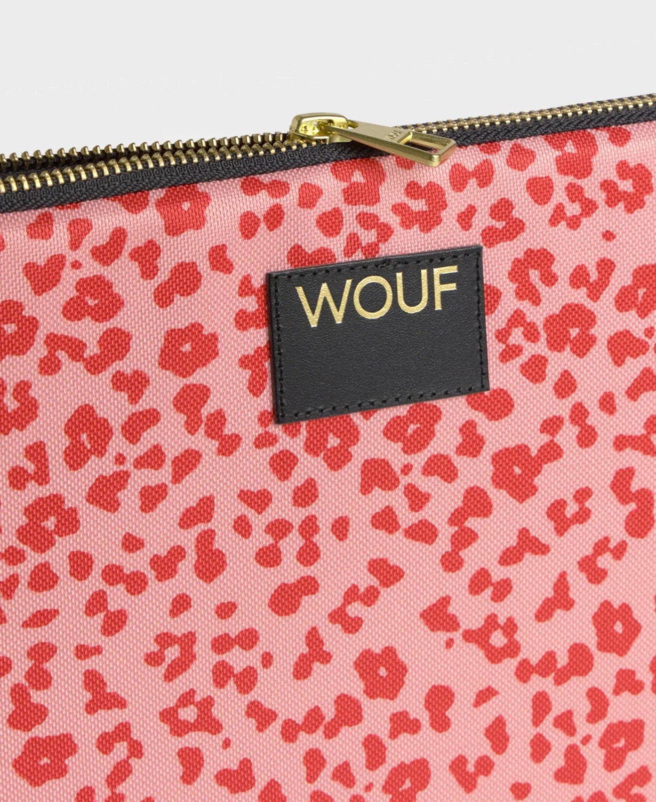 WOUF - ROAR Laptophülle - Laptoptasche - ROSA ECK