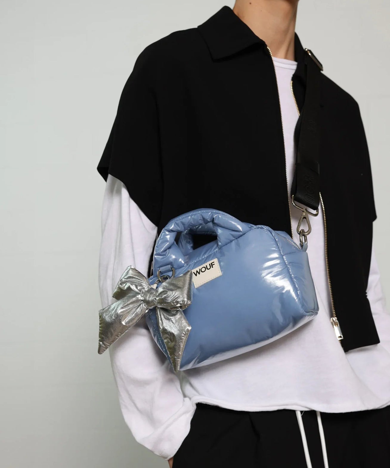 WOUF - SILVER BOW Schleifen - Anhänger - Anhänger - ROSA ECK