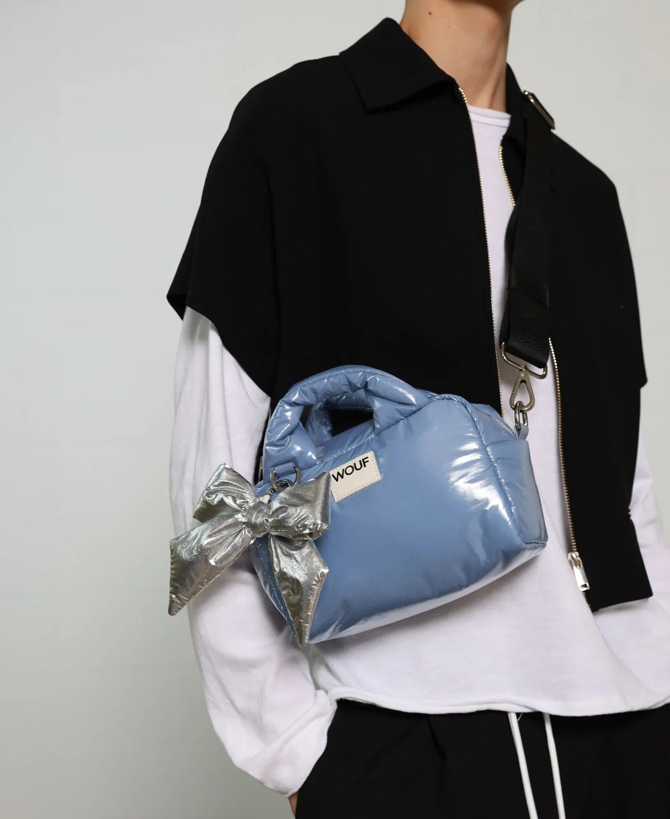 WOUF - SILVER BOW Schleifen - Anhänger - Anhänger - ROSA ECK