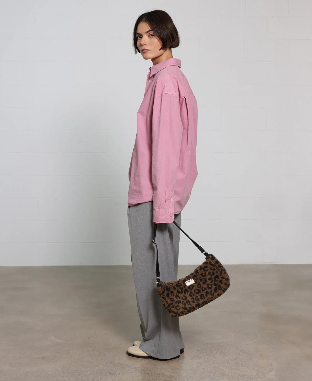 WOUF - SIMONA Schultertasche - Schultertasche - ROSA ECK