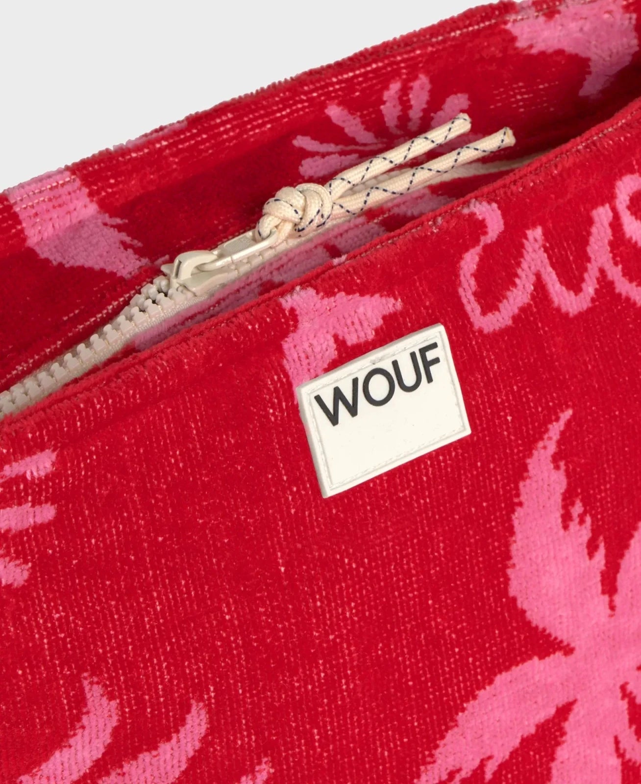 WOUF - TULUM Kulturbeutel - ROSA ECK