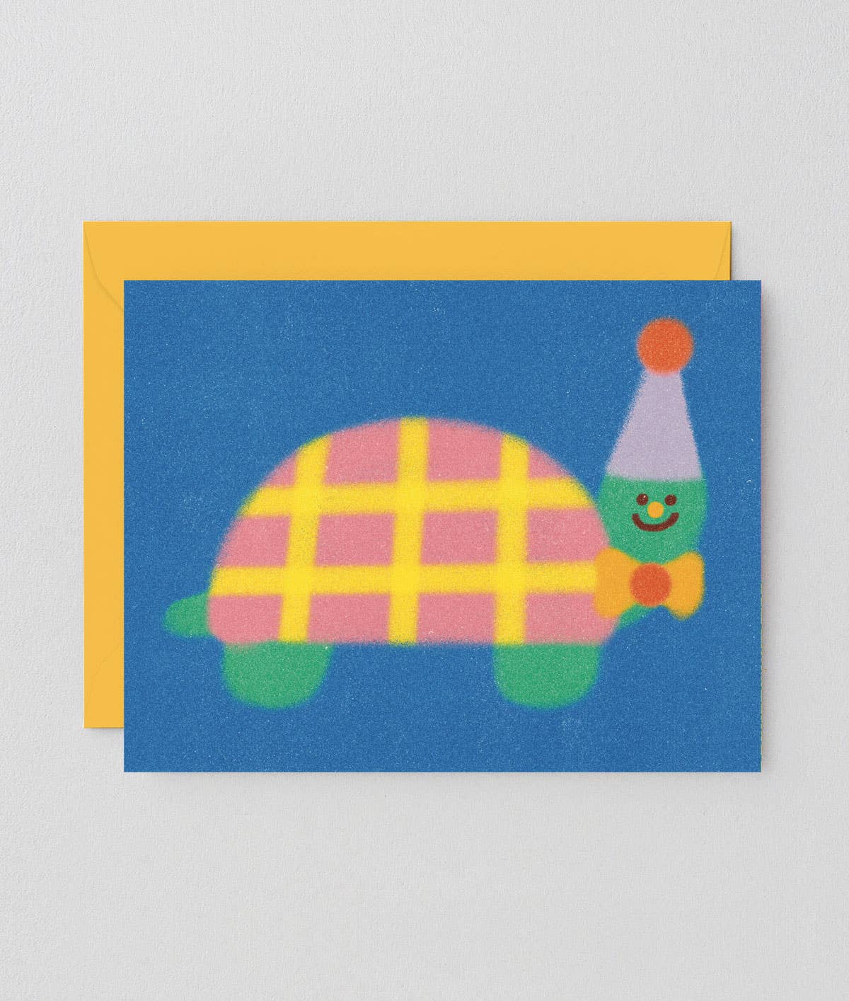 Wrap - BIRTHDAY TURTLE Grußkarte Kindergeburtstag - ROSA ECK