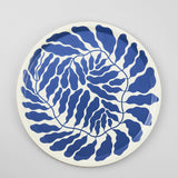 Wrap - BLUE LEAVES Rundes Serviertablett - Serviertablett - ROSA ECK Concept Store