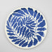 Wrap - BLUE LEAVES Rundes Serviertablett - Serviertablett - ROSA ECK Concept Store