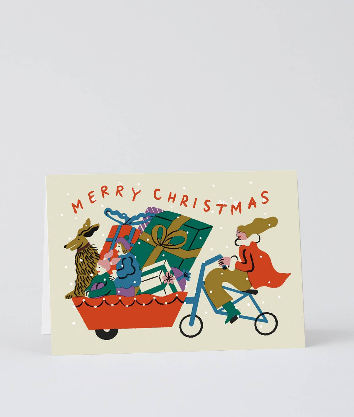 Wrap - CARGO BIKE Weihnachtskarte - Weihnachtskarte - ROSA ECK